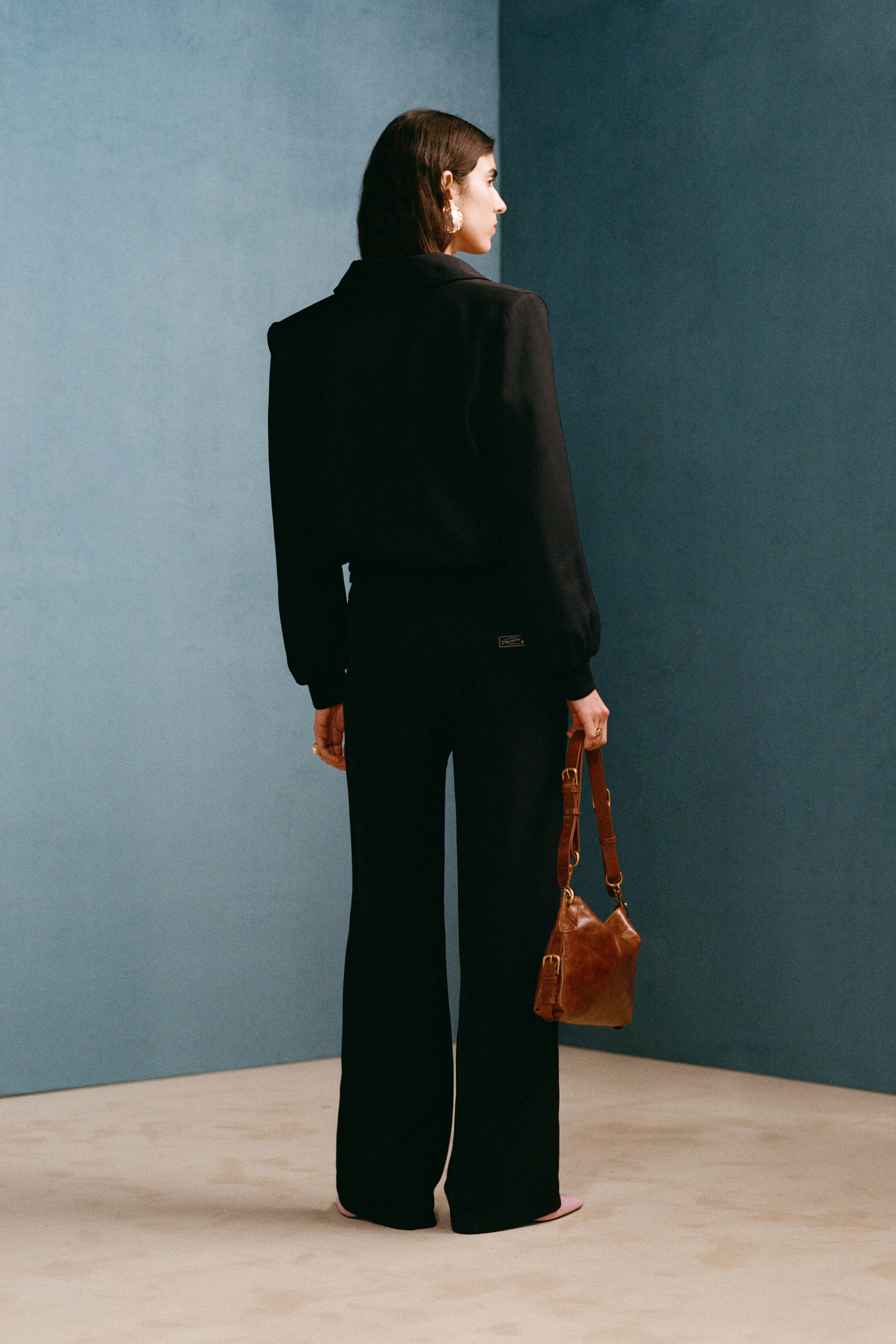 WILLY CHAVARRIA X ZARA FLOWY STRAIGHT LEG PANTS